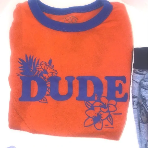 Boy Wonder Nation anchor,children PLACE DUDE,OldNavey & PJ 3t - Picture 2 of 11